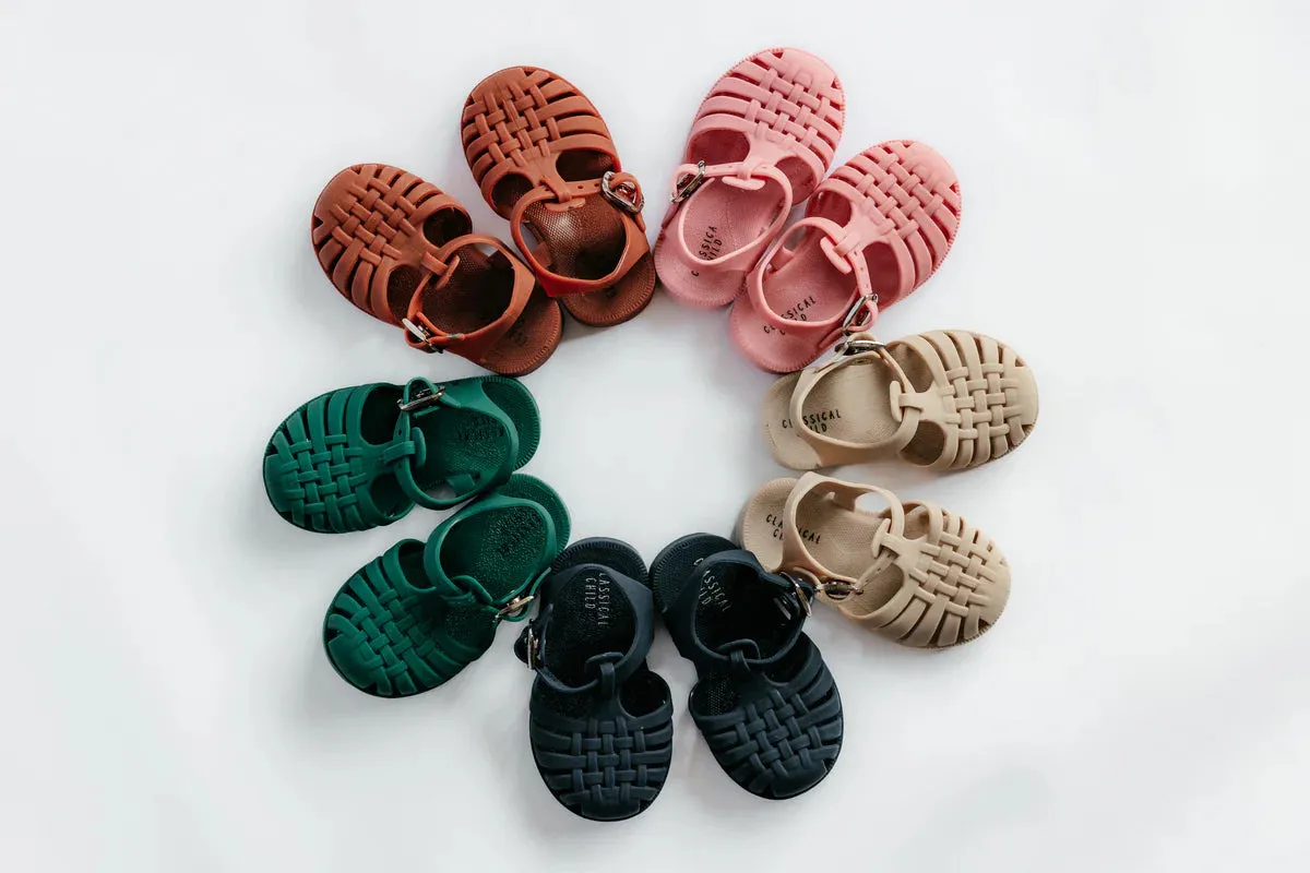Jelly Sandal || Navy