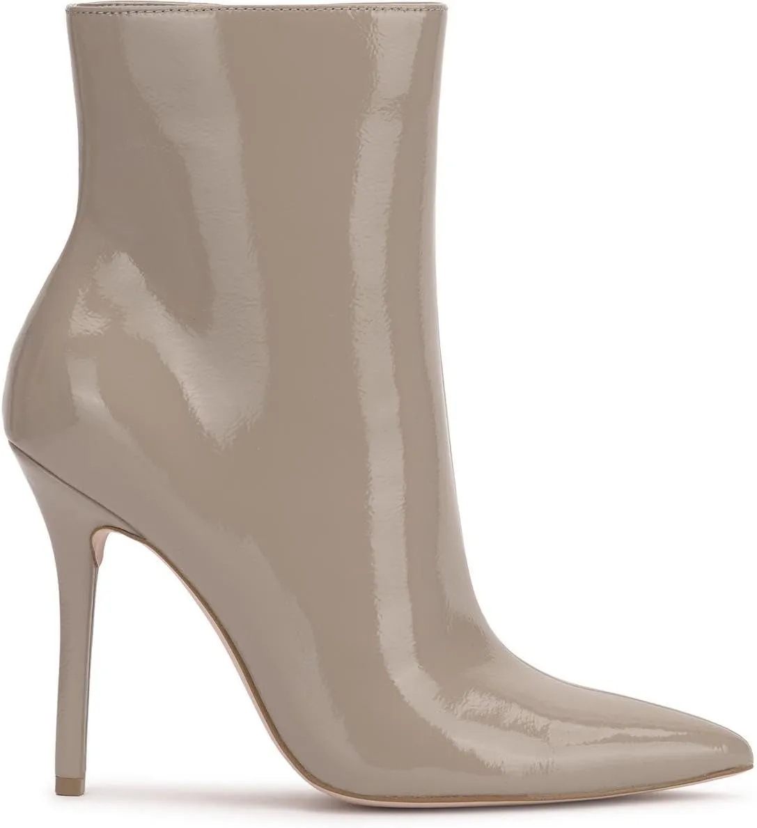 Jessica Simpson Womens Lyren Patent Pointed Toe Ankle Boots