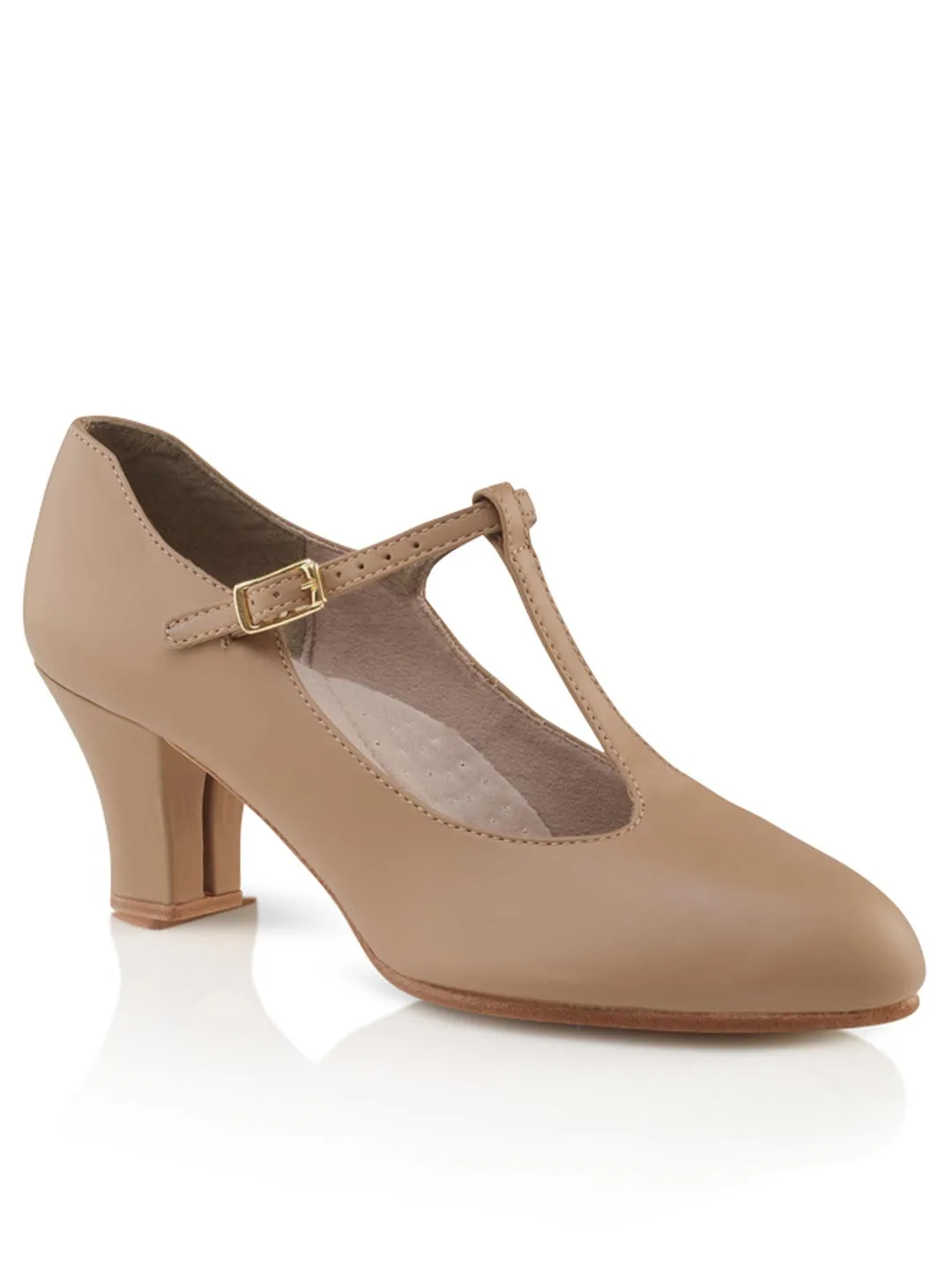 Jr. Footlight T-Strap Character Shoe - 2" Heel (Adult)