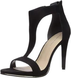 Kenneth Cole Women's Brooke T Strap Pump, Black, 10 Medium US