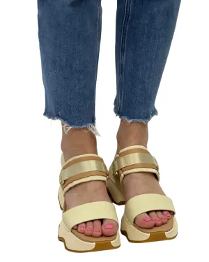 KINETIC IMPACT SLINGBACK HEEL in Honey White   Sea Salt