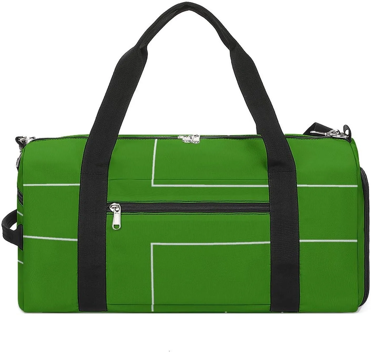 Ladonia Flag Sports Gym Bag for Boys Girls with Wet Pocket Shoe Compartment