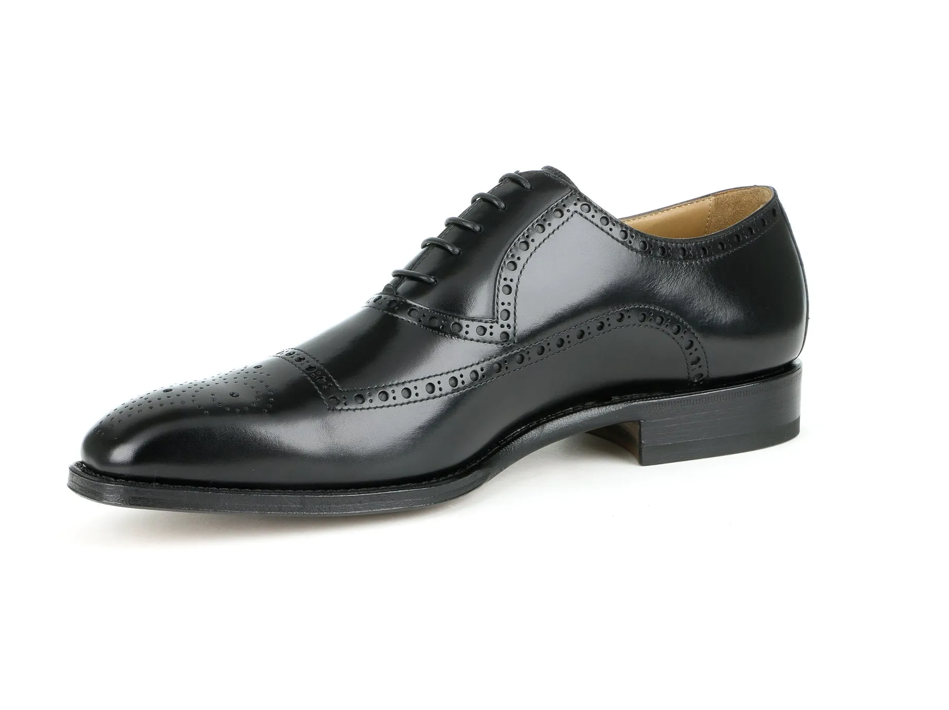 Leather Oxford shoe
