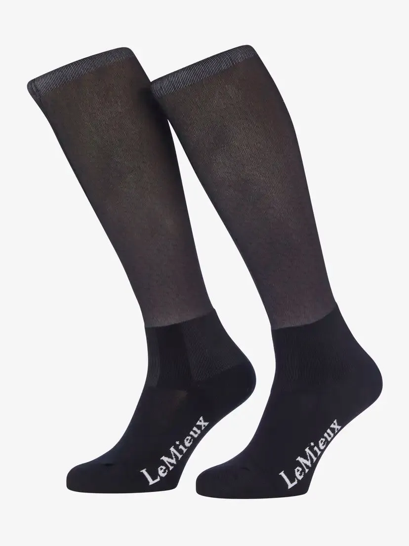 LeMieux Footsie Socks Faith Cinder Adult