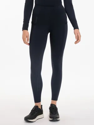 LeMieux Navy Naomi Pull On Full Seat Breeches