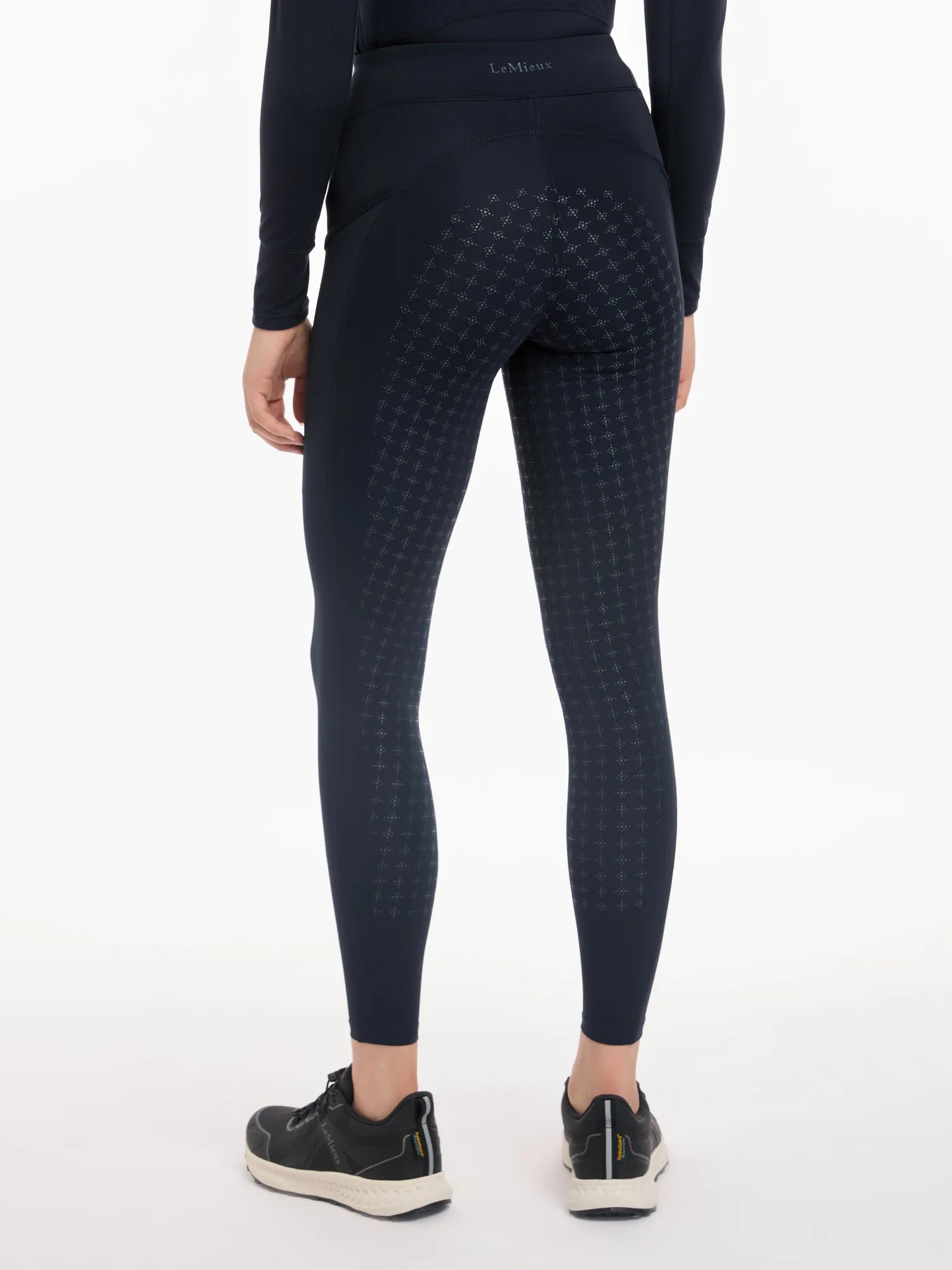 LeMieux Navy Naomi Pull On Full Seat Breeches