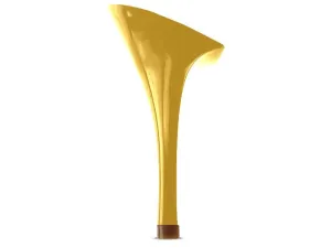 Limited Edition (TG1) 3.5 inch Stiletto Gold Heel