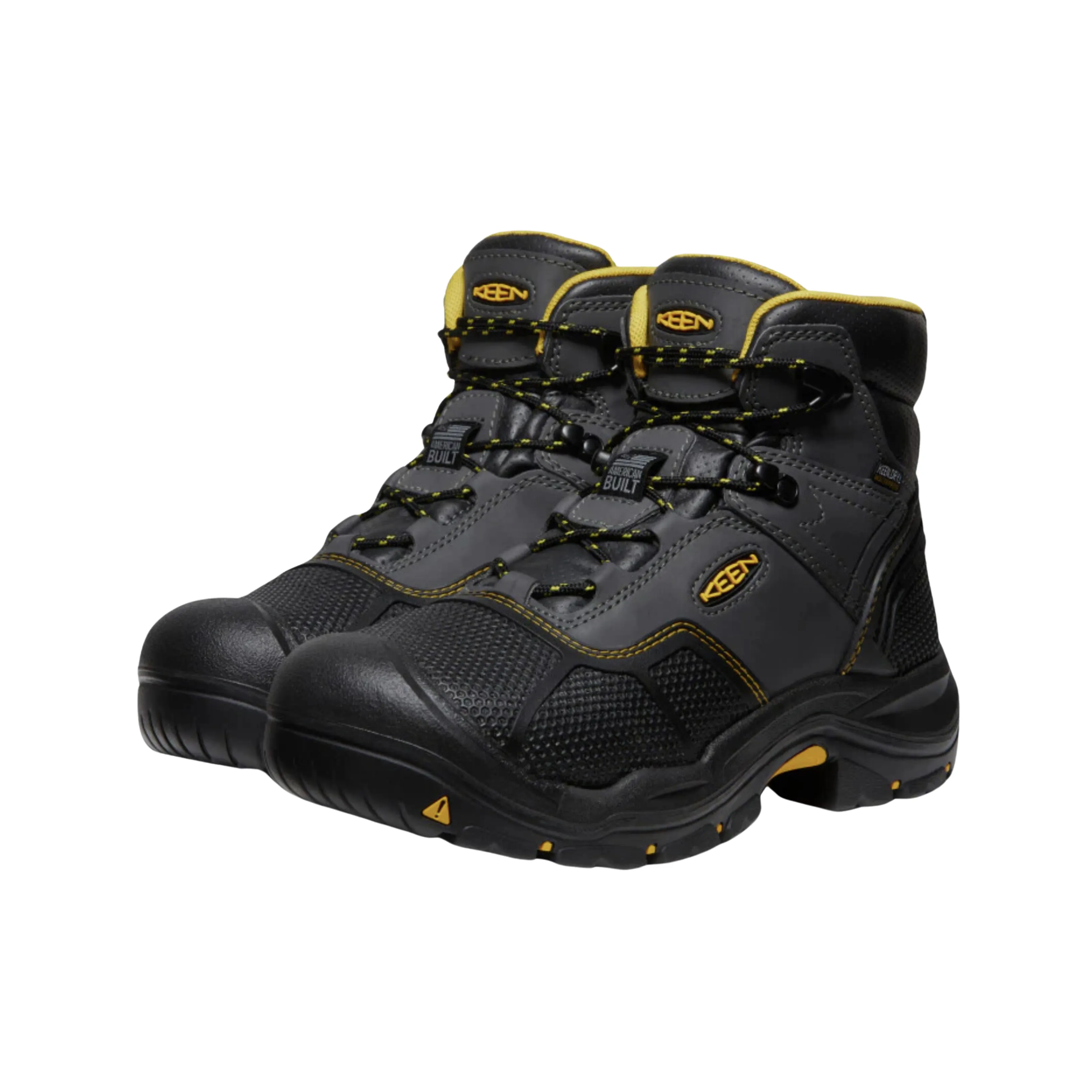 Logandale Mid Waterproof (Steel Toe) - Raven/Black (D)