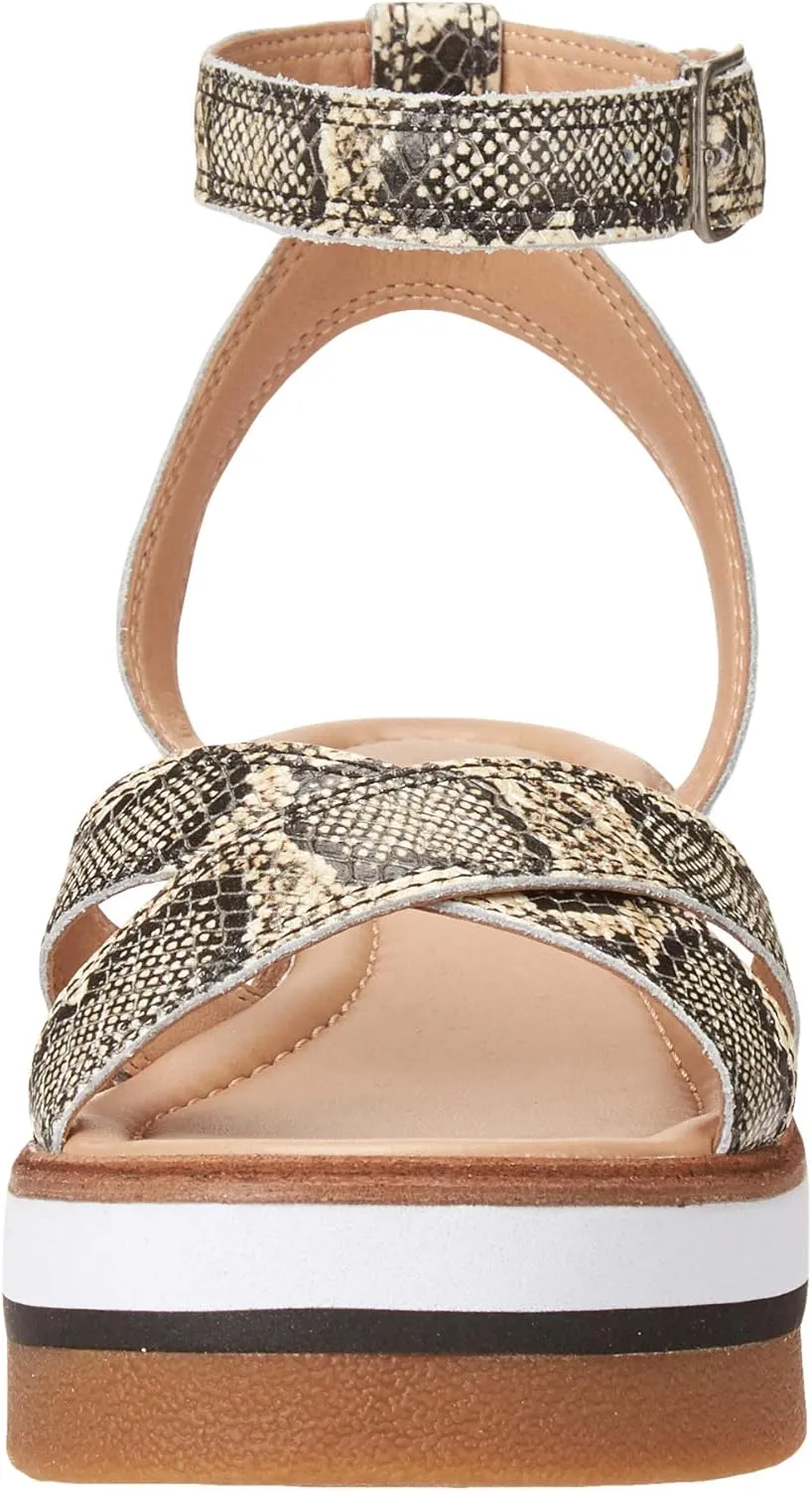 Lucky Brand Women's Tarhi Ankle Strap Wedge