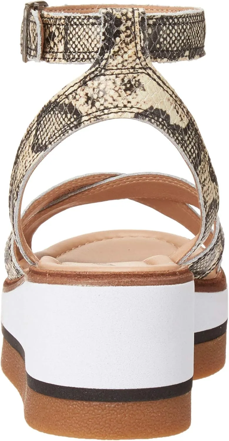 Lucky Brand Women's Tarhi Ankle Strap Wedge