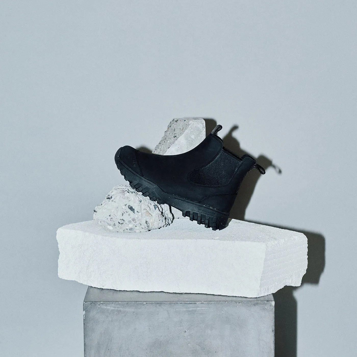 Magda Rubber Track Boot - Black