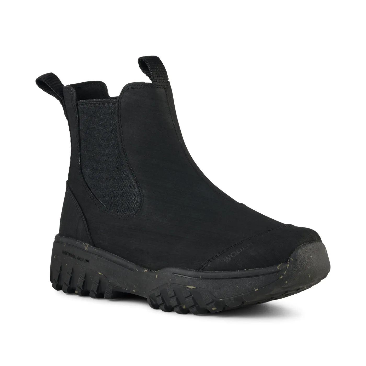 Magda Rubber Track Boot - Black
