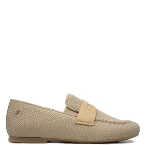 Manuela Sand Gum Twill Penny Loafer