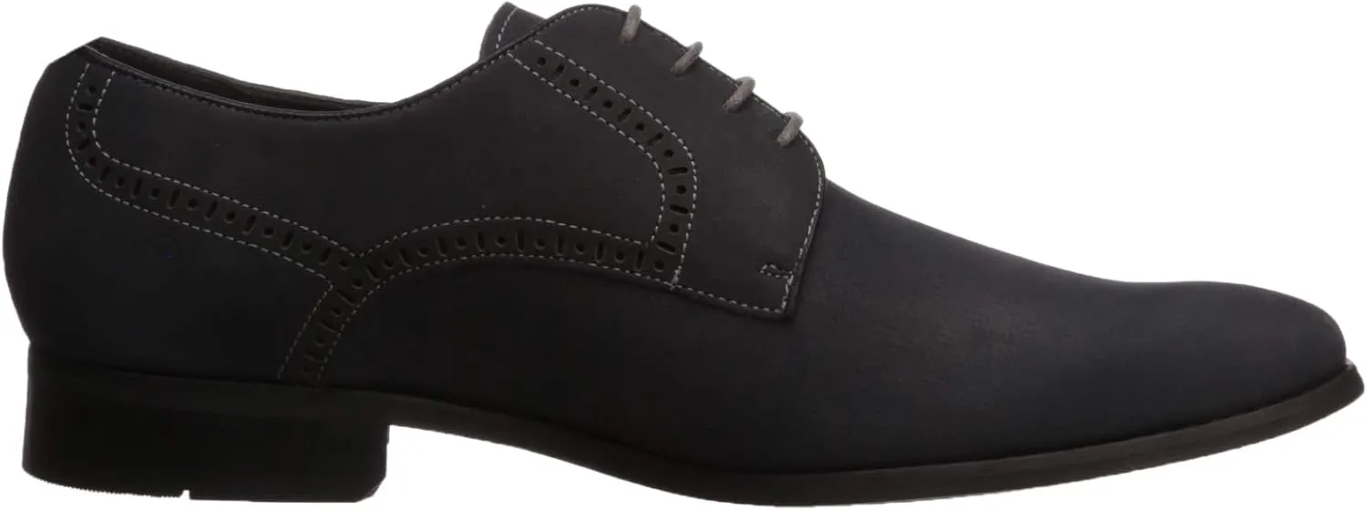 Marc Joseph New York Men's Leather Luxury Gold Collection Lace Up Dress Shoe Oxford