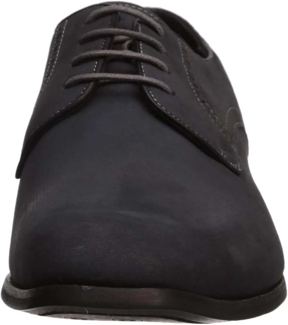 Marc Joseph New York Men's Leather Luxury Gold Collection Lace Up Dress Shoe Oxford