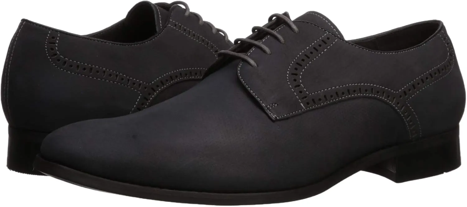 Marc Joseph New York Men's Leather Luxury Gold Collection Lace Up Dress Shoe Oxford