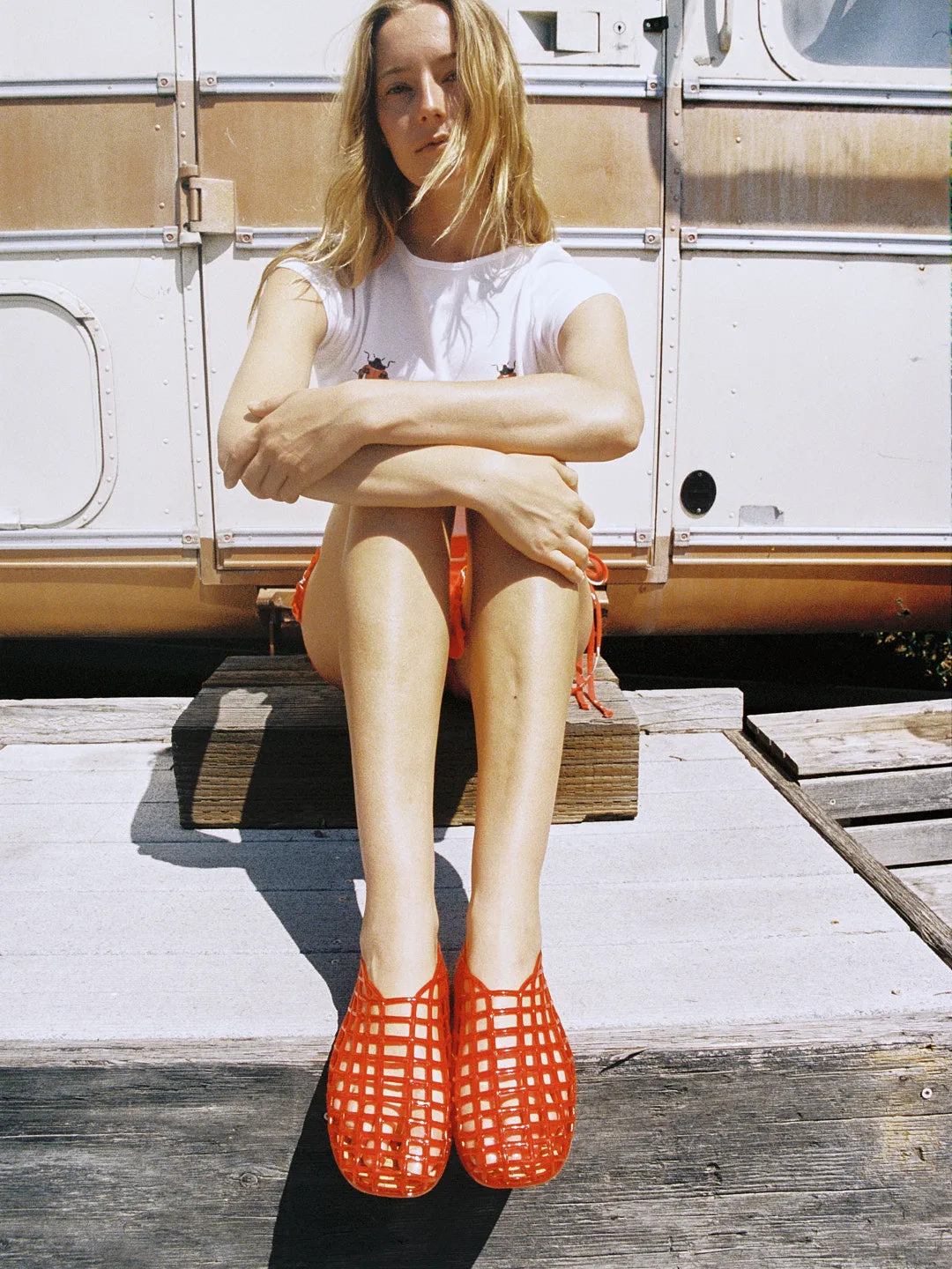 Marlow Jelly Sandal - Red