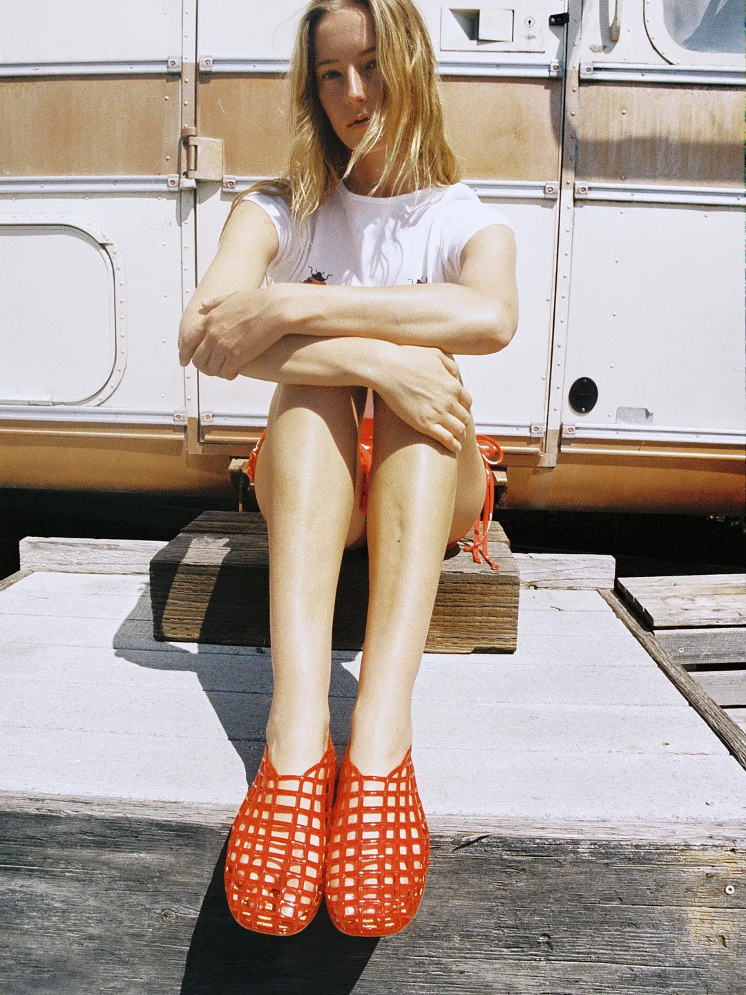 Marlow Jelly Sandal - Red