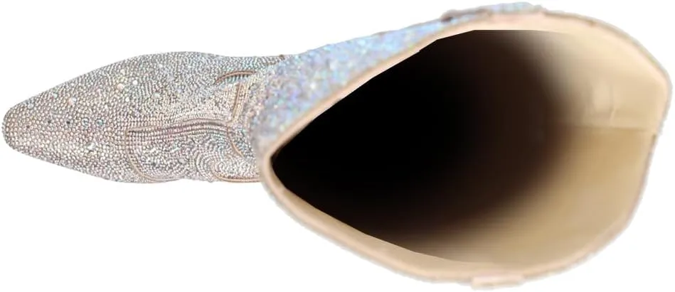 Matisse Women's Nashville Rhinestone Pointed Toe Fashion Cowboy Boots