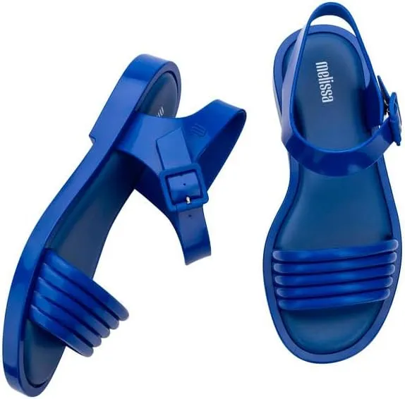 Melissa Mar Wave Women's Sandal - Bubble Jelly Sandal, Retro Sandals for Women, Adjustable Ankle Strap, Adult Jellies