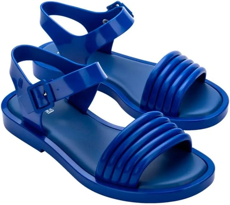 Melissa Mar Wave Women's Sandal - Bubble Jelly Sandal, Retro Sandals for Women, Adjustable Ankle Strap, Adult Jellies
