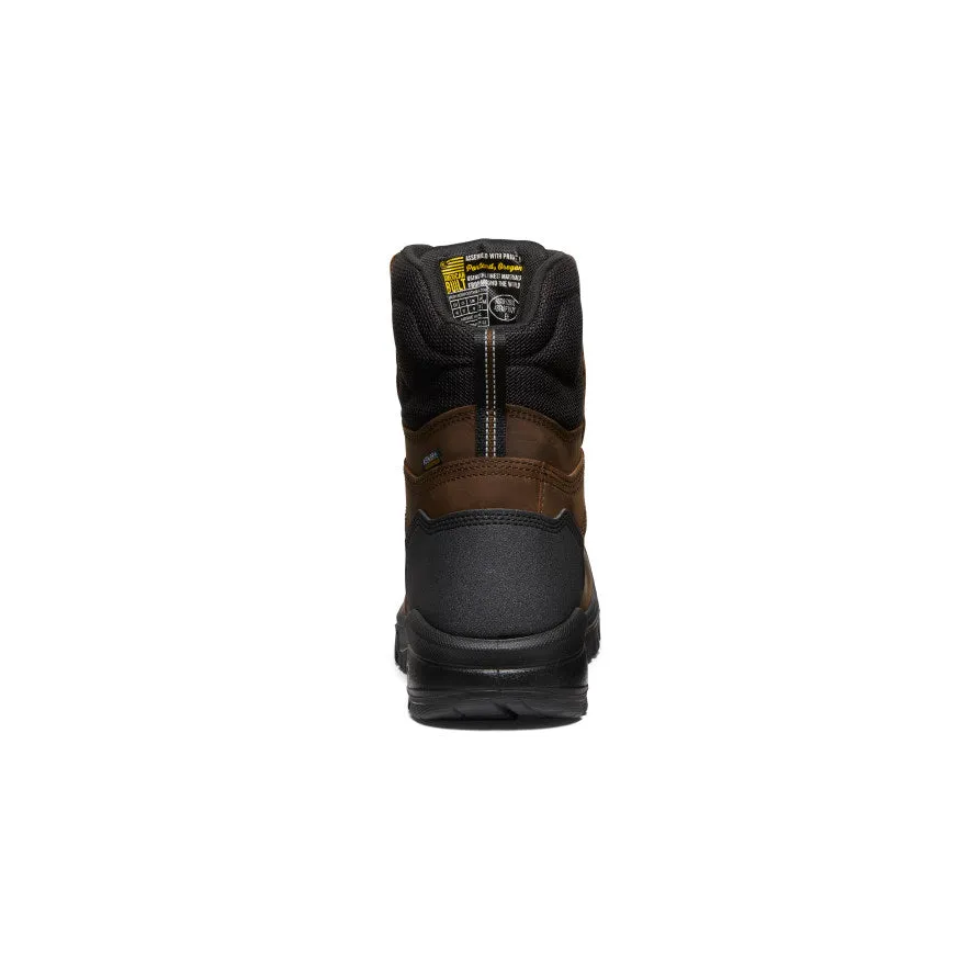 Men's Independence 8" Waterproof Boot (Soft Toe)  |  Dark Earth/Black