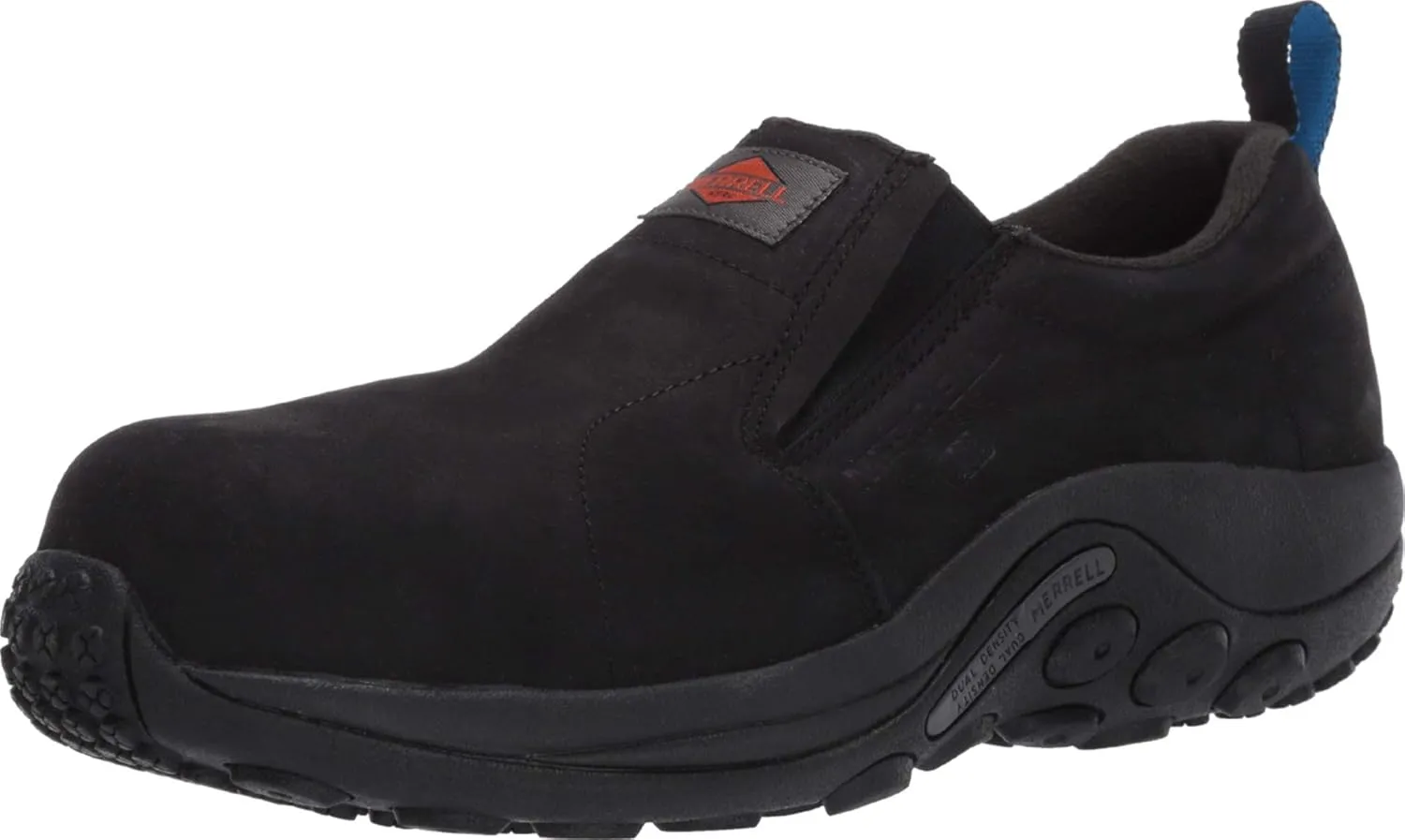 Merrell Men's Jungle Moc Leather Composite Toe Static Dissipative Construction Shoe