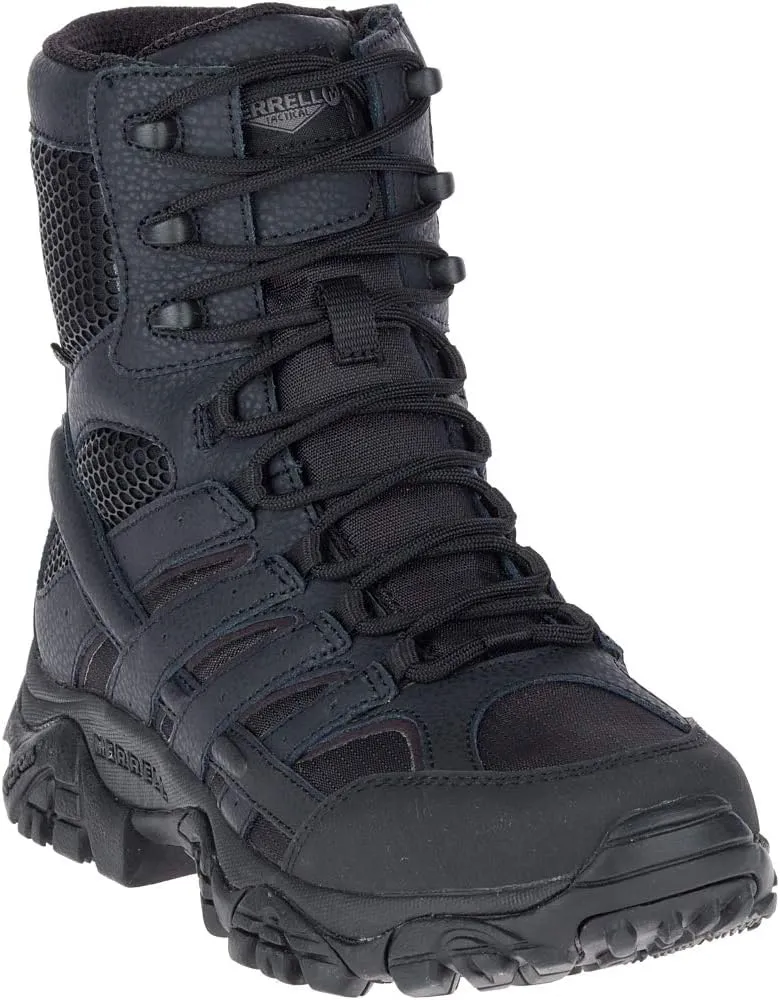 Merrell Men's Jungle Moc Leather Slip Resistant Industrial Shoe
