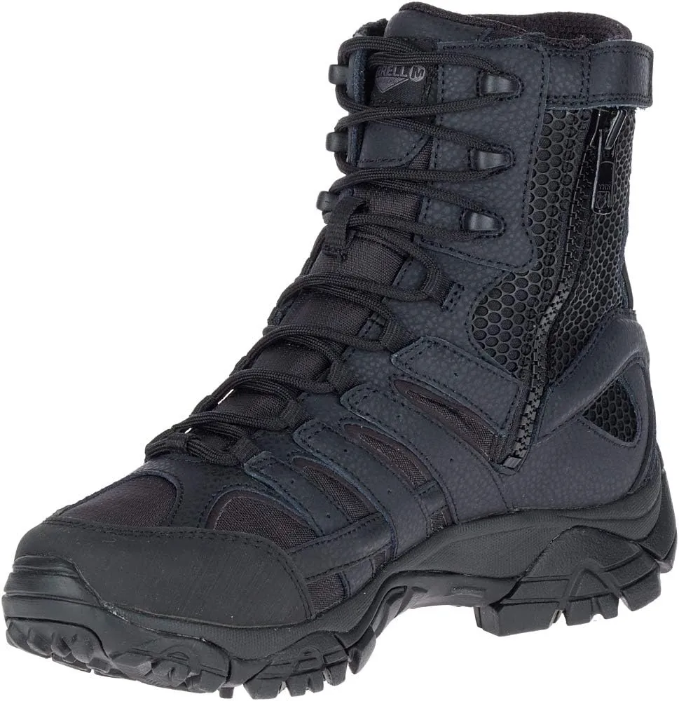 Merrell Men's Jungle Moc Leather Slip Resistant Industrial Shoe