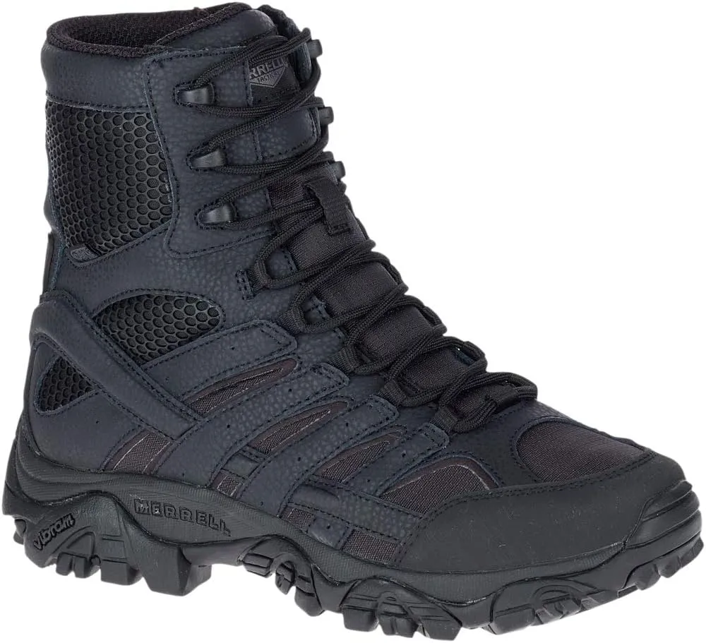 Merrell Men's Jungle Moc Leather Slip Resistant Industrial Shoe