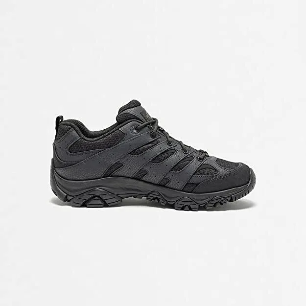 Merrell Men's Moab 3 Outdoor Tactical Shoe Wide Width Black Leather J003909W