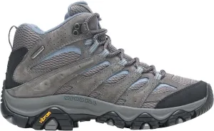 Merrell Women's Moab 3 MID Waterproof Hiking Boot, New Granite, 7 Wide