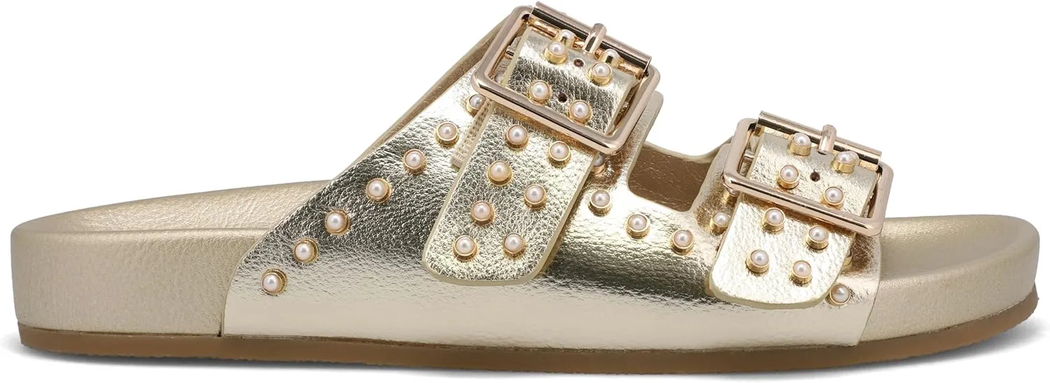 MIA Women's Brooklyn Studded Slide Sandals