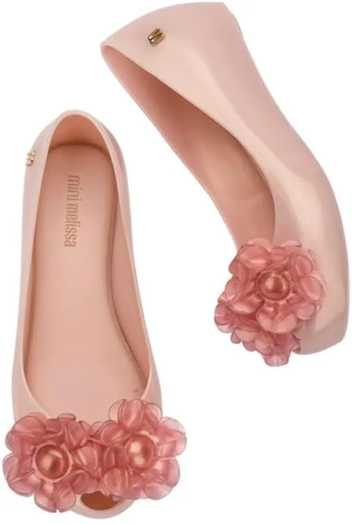 mini melissa Girl's Ultragirl Springtime Kids Ballet Flat