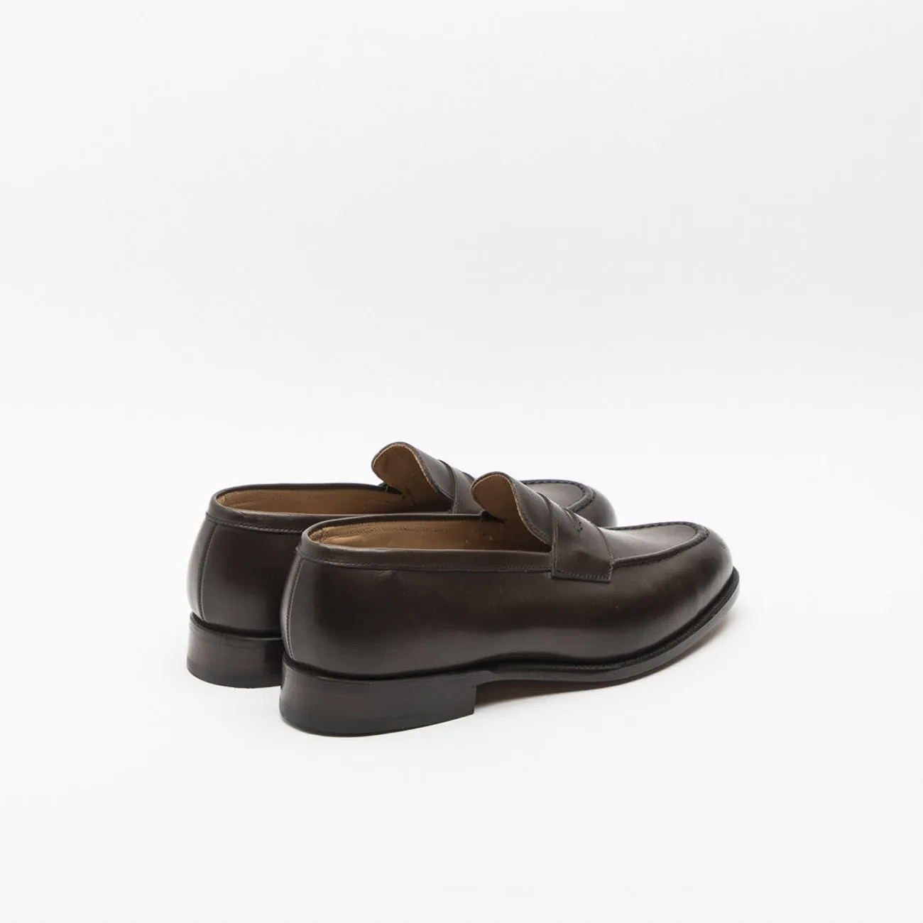 Mocassino penny Tricker's Havard in pelle marrone