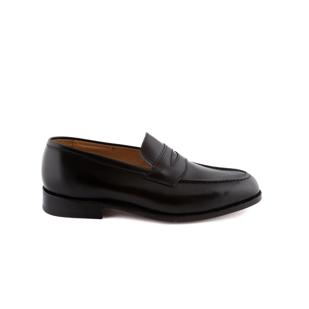 Mocassino penny Tricker's Havard in pelle nera
