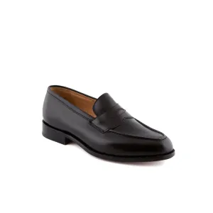 Mocassino penny Tricker's Havard in pelle nera
