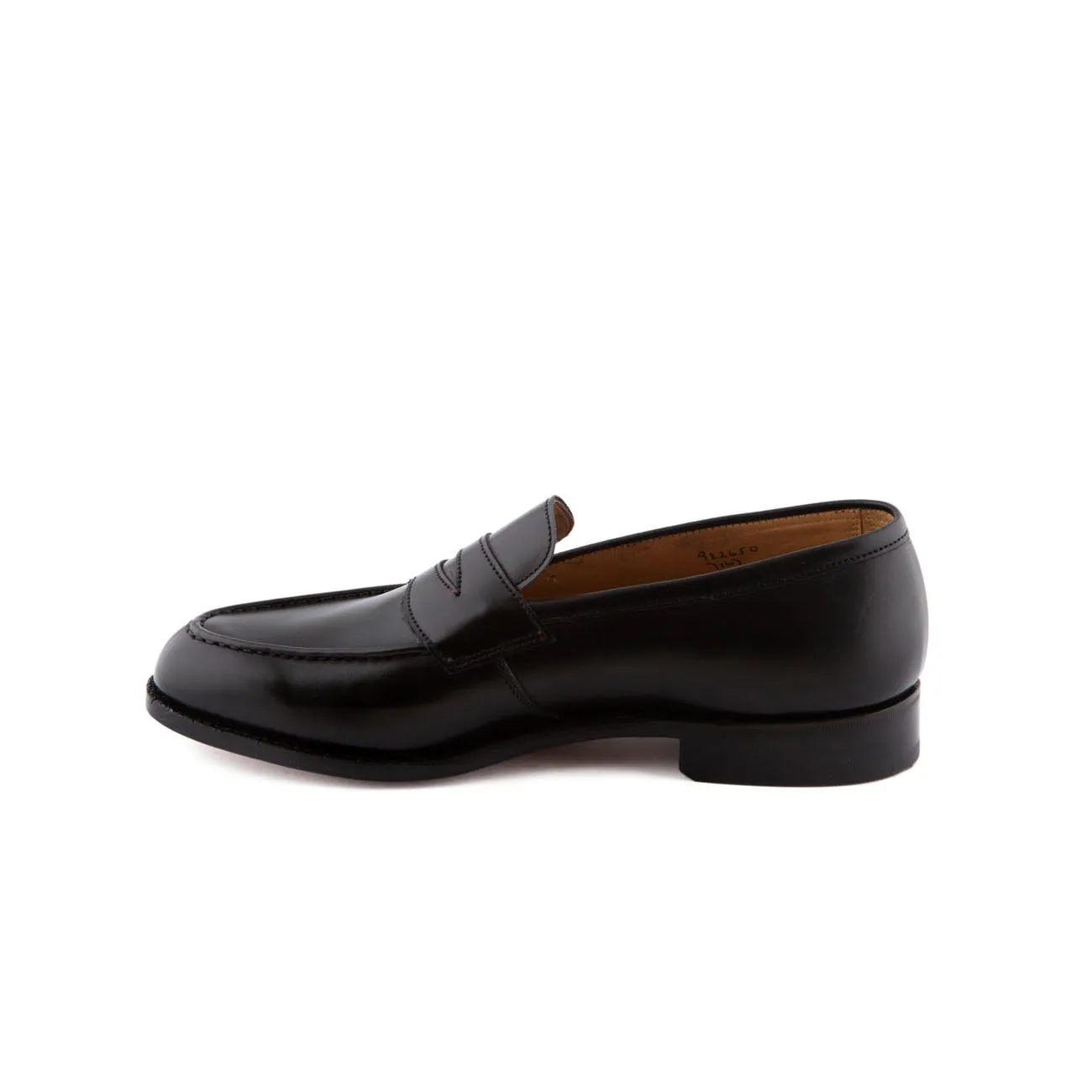Mocassino penny Tricker's Havard in pelle nera