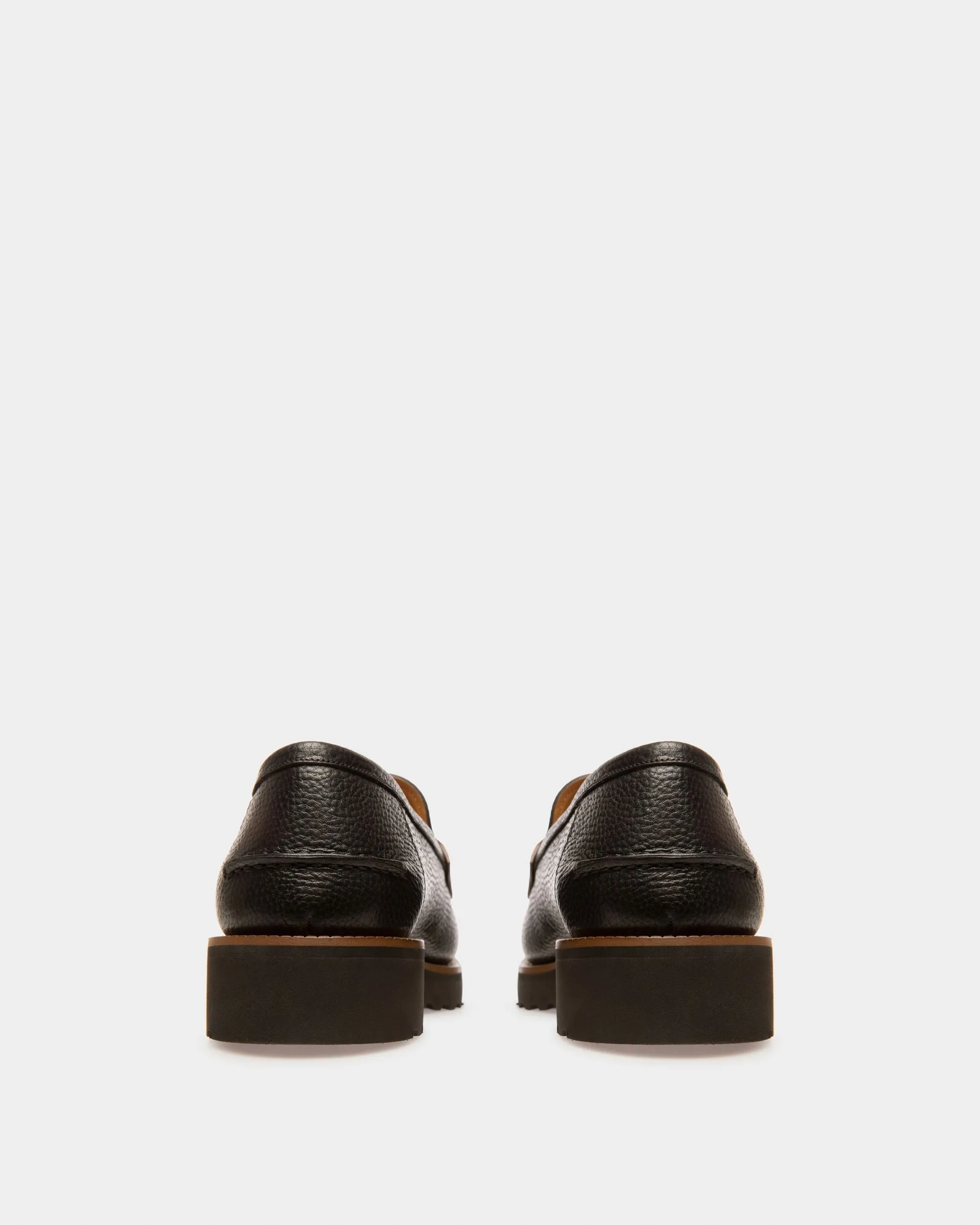 Noah Leather Loafers In Black & Brown