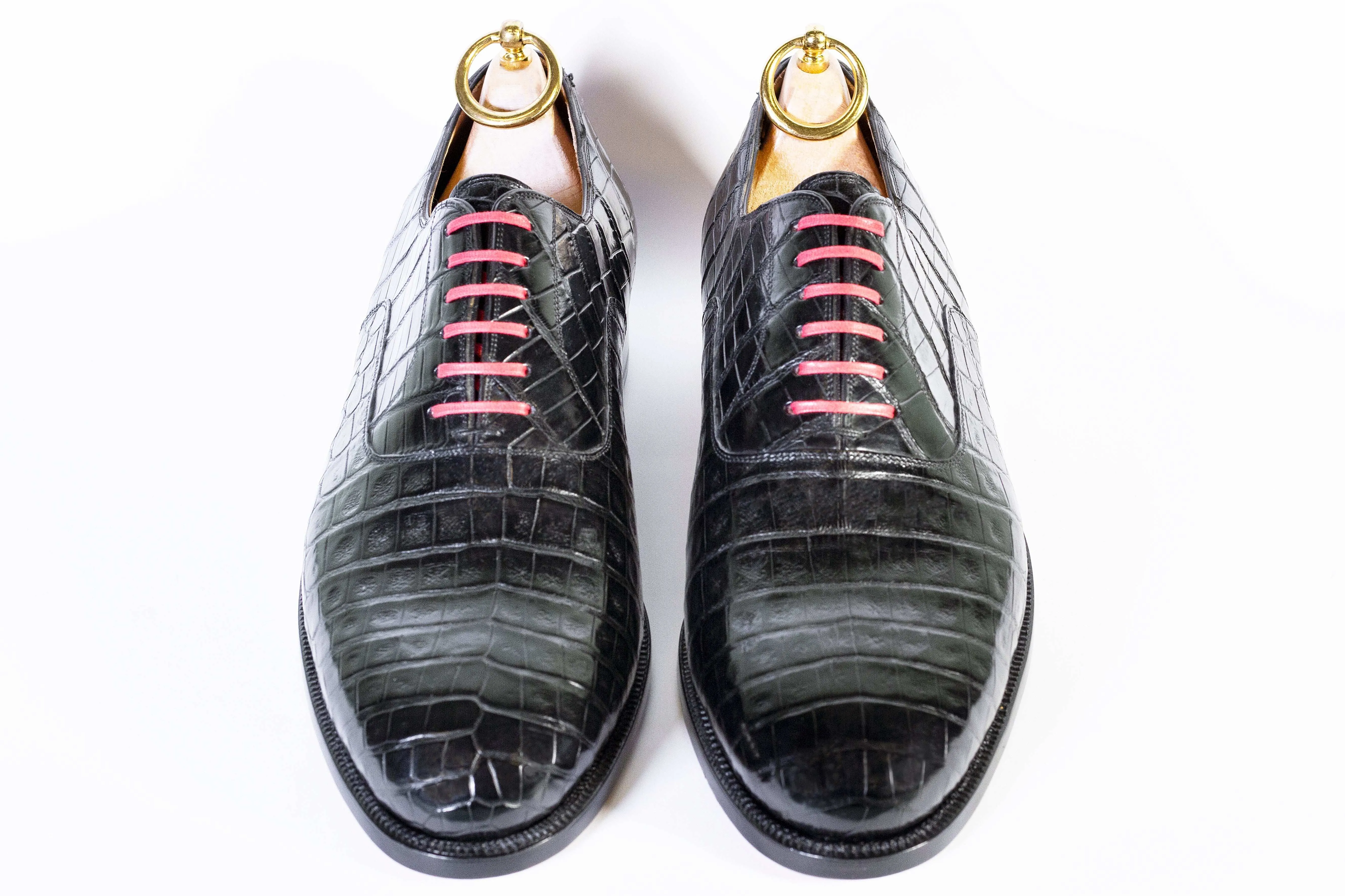 OXFORD PLAIN ALLIGATOR LEATHER