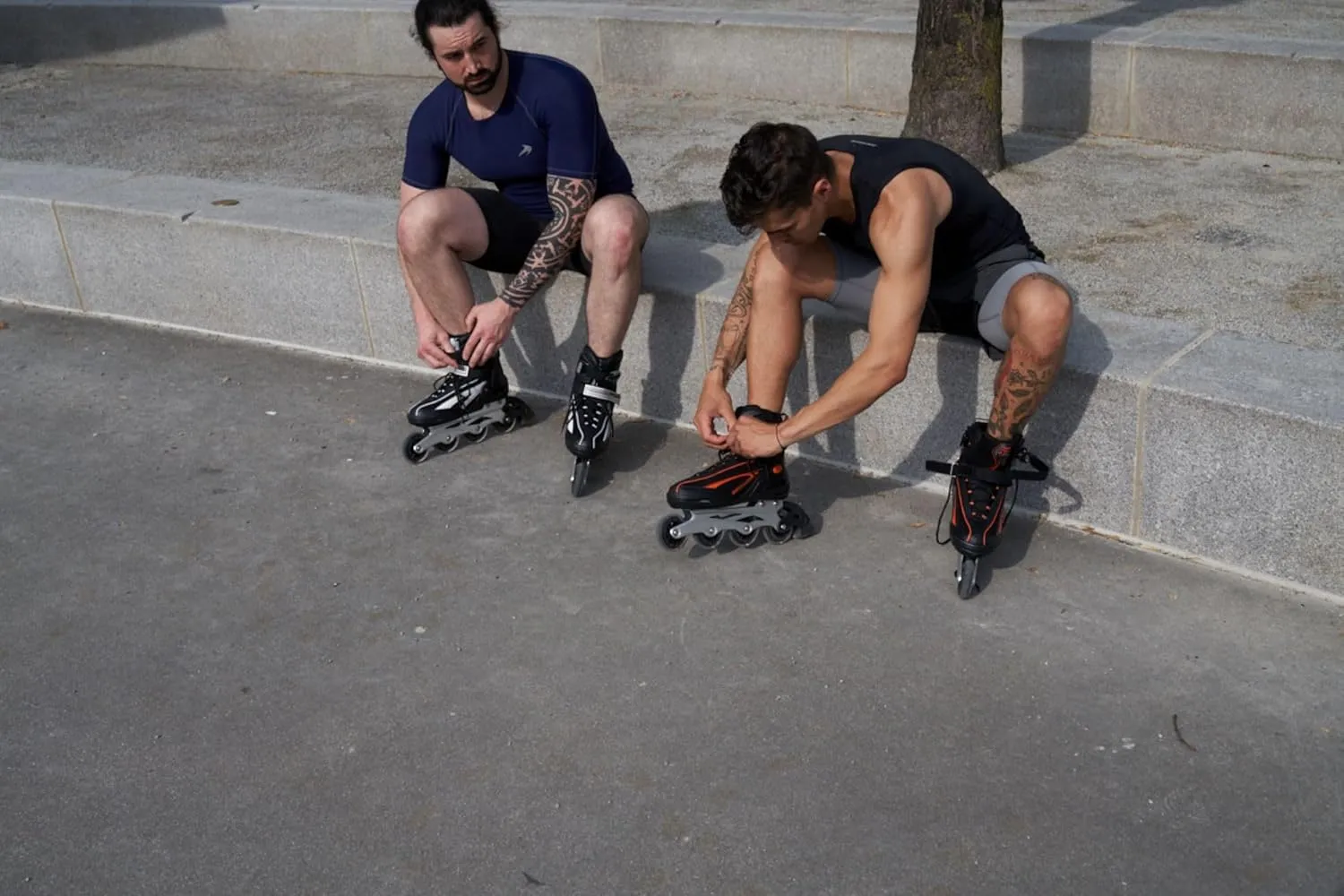 Panther Inline Skates Men with Adjustable Strap, 82mm Wheels - Soft Boot Fit for Comfort | Roller Derby Long Distance Skates for Recreational Fitness & Outdoor Street Hockey
