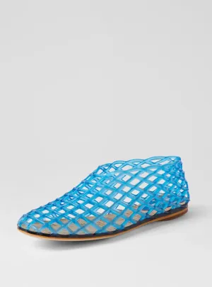 Piknic Jelly Flat Shoes - Electric Blue