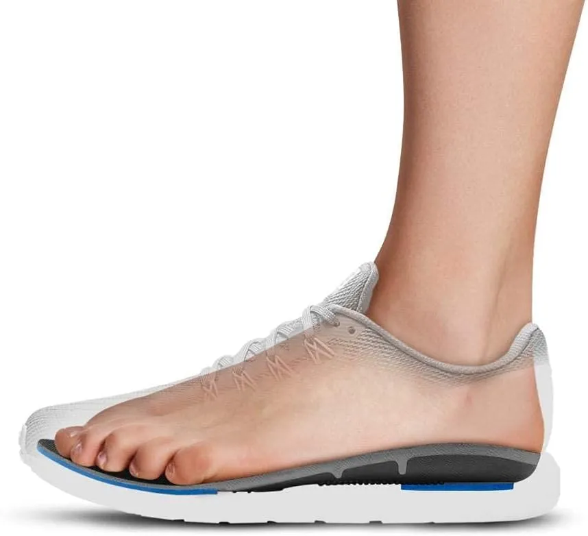 Protalus T100 Thin Series– Patented Stress Relief Replacement Premium Shoe Inserts, Increase Comfort, Anti Fatigue, Alignment Improving Shoe Insoles - for Men Size 7.5