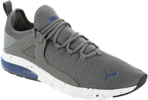 PUMA Electron 20 Speckle Mens Running 105 DM US Cool Dark GreyBlazing Blue