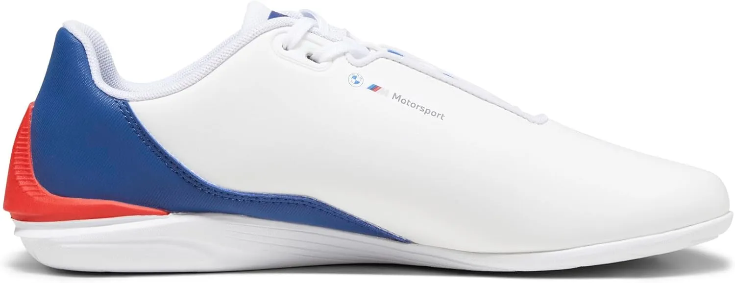 PUMA Men's BMW Motorsport Drift Cat Decima Shoes, Black-Pop Red-White, 9