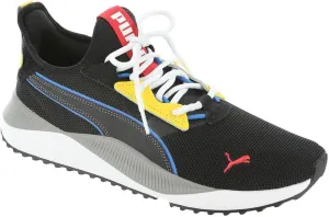 PUMA Pacer Future Street WIP Mens Running 10 DM US BlackBlackYellow Sizzle