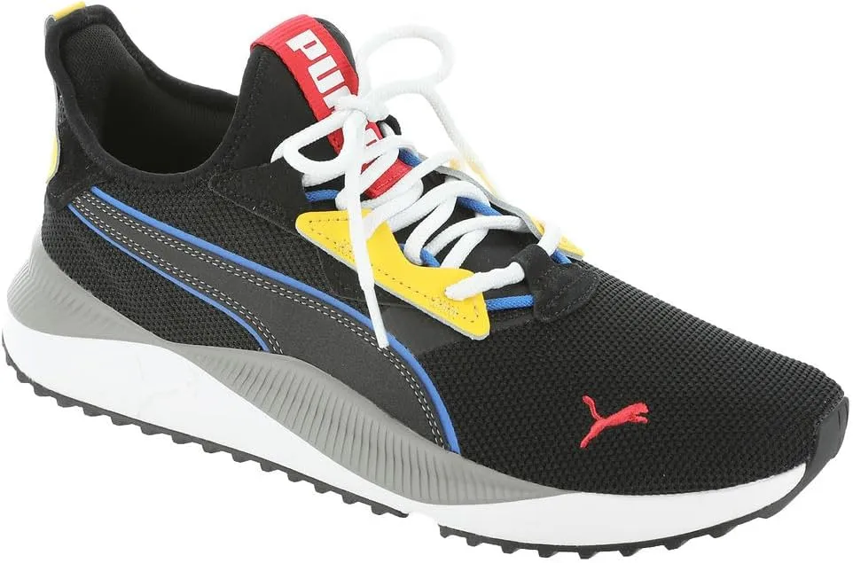 PUMA Pacer Future Street WIP Mens Running 10 DM US BlackBlackYellow Sizzle