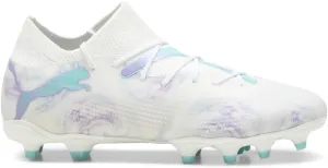 Puma Womens Future 7 Match Brilliance Firm GroundArtificial Ground Soccer Cleats - White - Size 11.5 M
