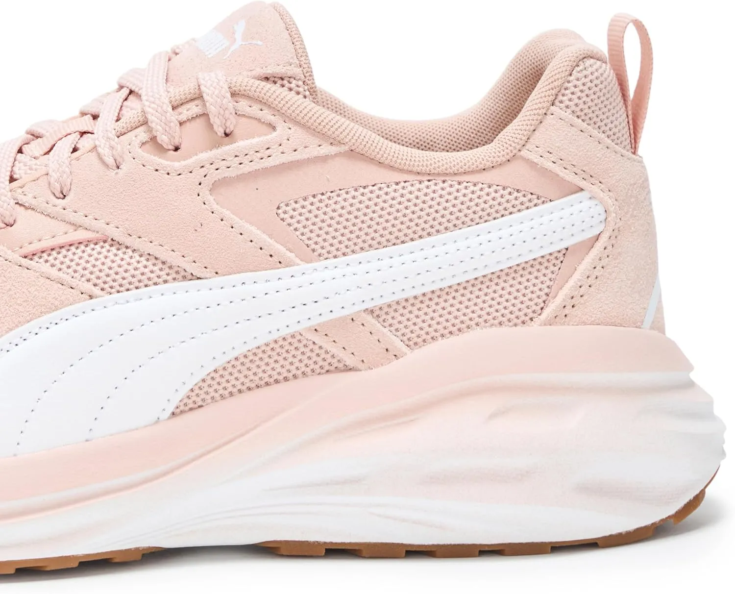 PUMA Women's Hypnotic Leather Shoes, Rose Quartz-White, 10.5