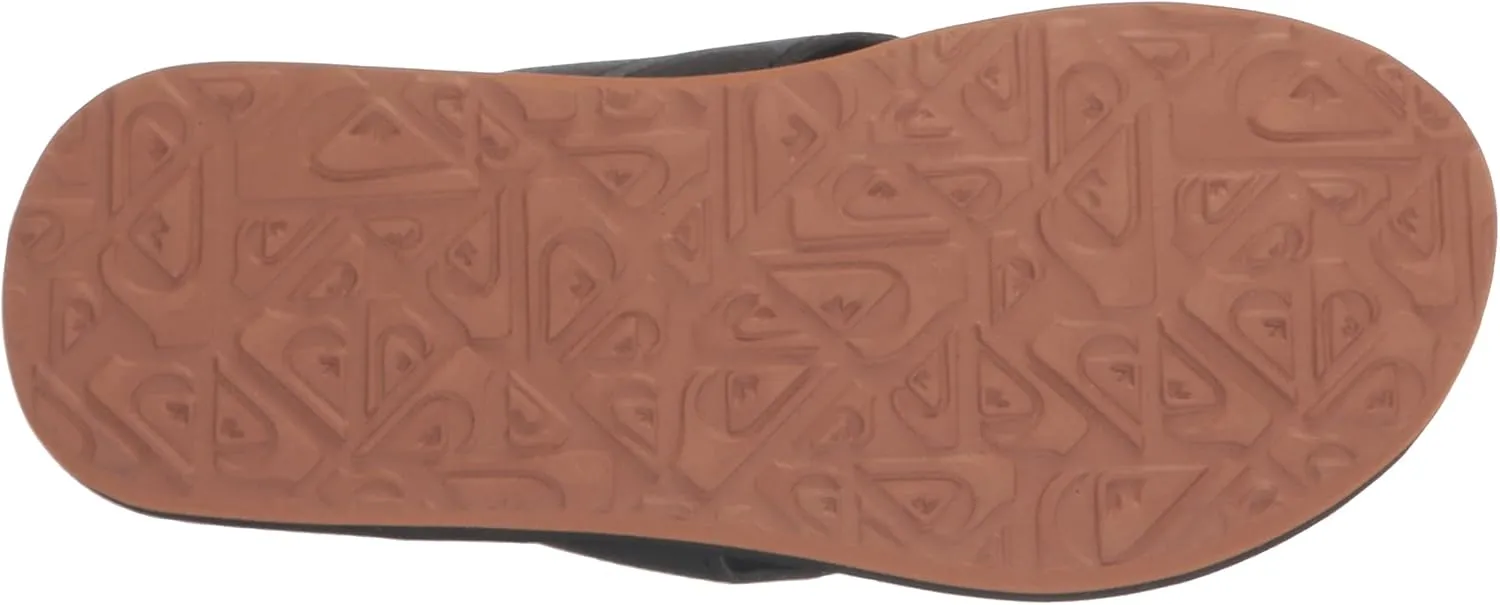 Quiksilver Boy's Mathodic Recovery a/T Heel Strap Flip Flop Athletic Sandal Toddler